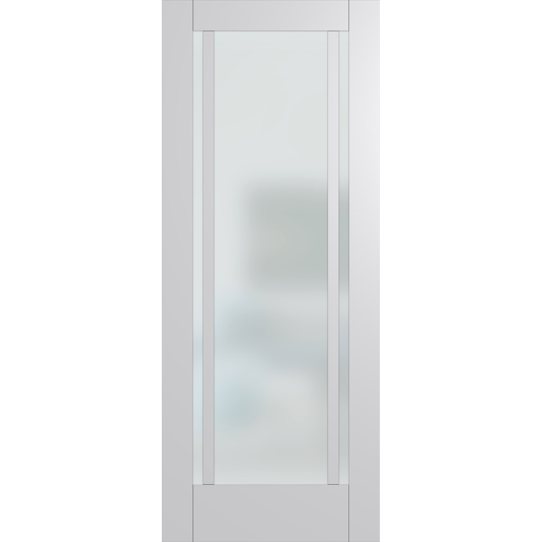 Hume Doors HAM12 White Frost