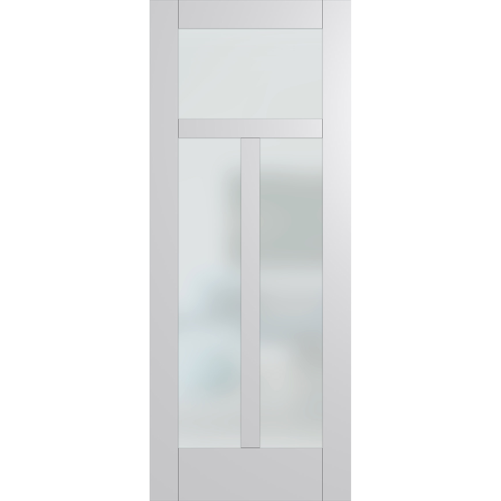 Hume Doors HAM5 White Frost