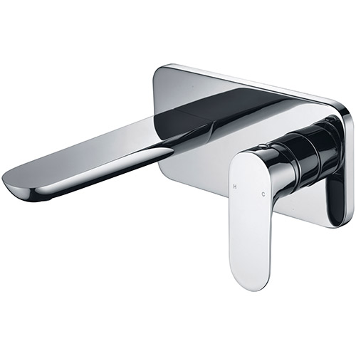 ikon banda wall basin mixer chrome hyb22-601