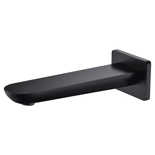 ikon kara bath spout black hyb11-801mb