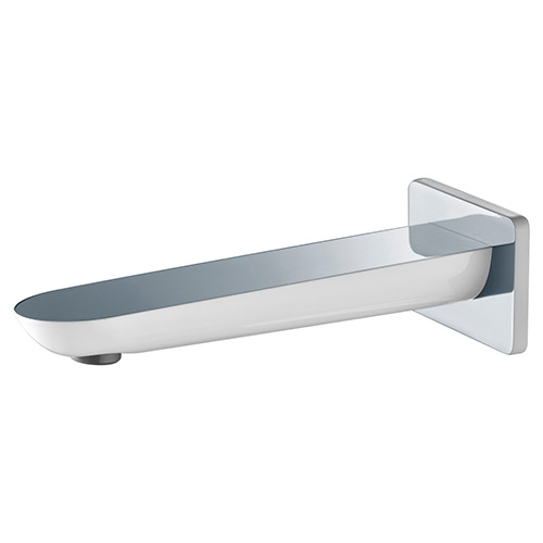 ikon kara bath spout white chrome hyb11-801cw