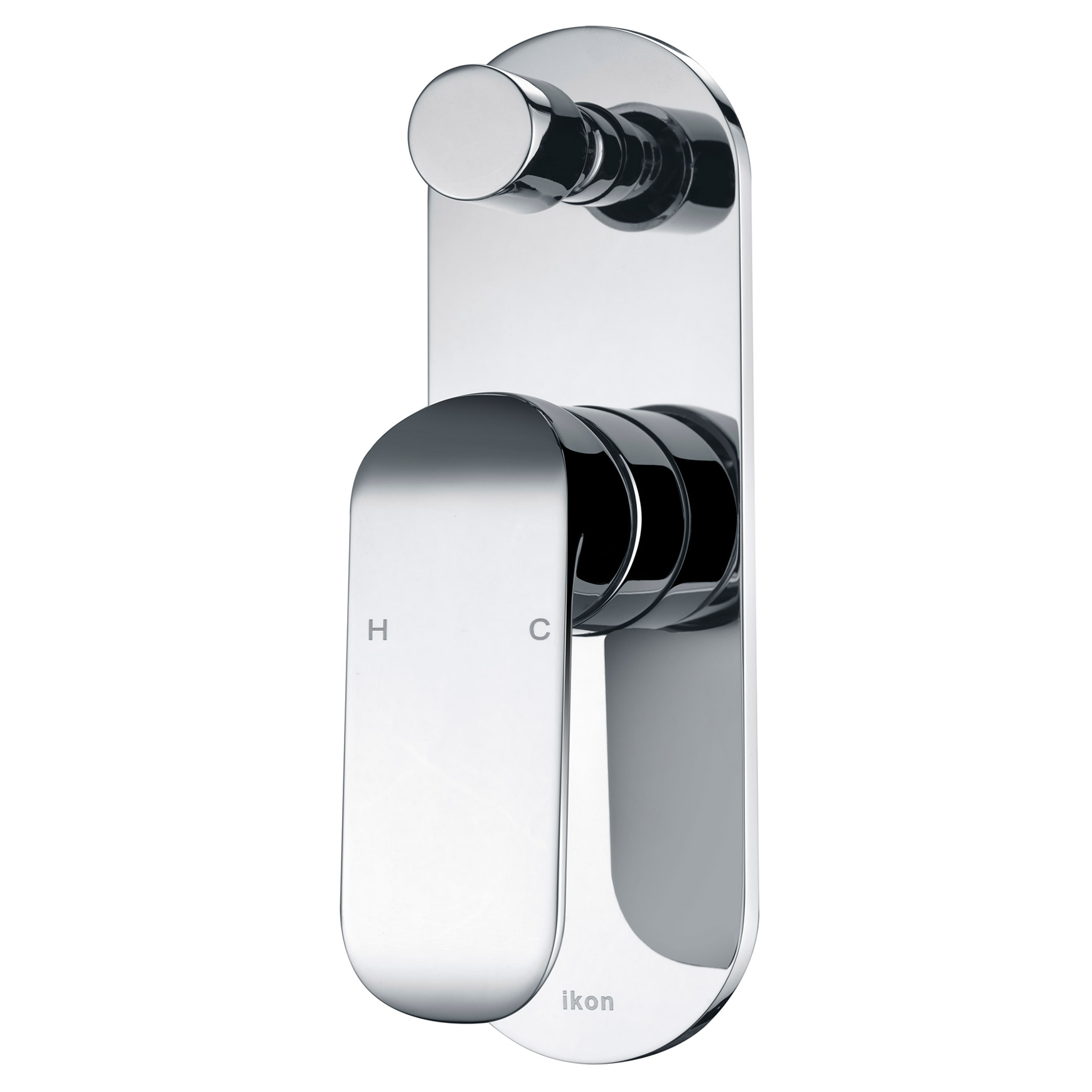 ikon kara wall mixer diverter chrome hyb11-501