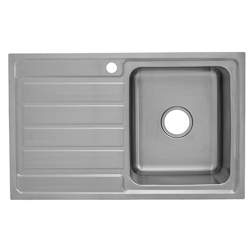 ikon seto single bowl sink rhb p5347p-r