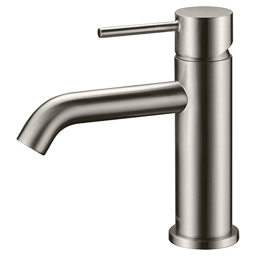 ikon hali basin mixer brushed nickle hyb88-201bn