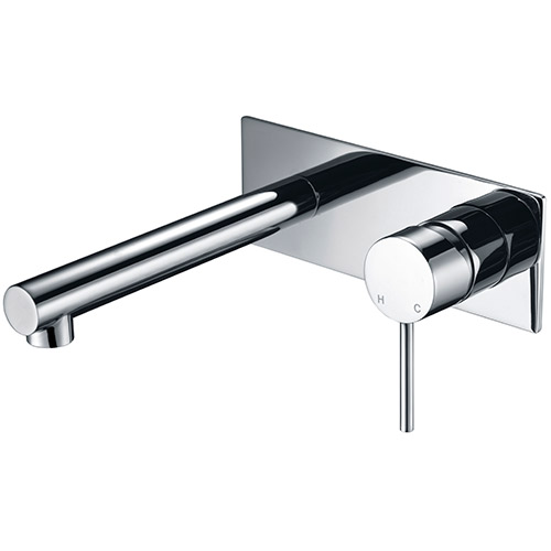 ikon hali wall basin mixer chrome hyb88-601
