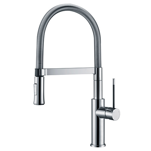ikon scotia pull out kitchen sink mixer chrome hyb99-101