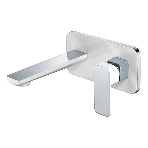 ikon seto wall basin mixer with spout hyb66-601cw