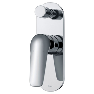 ikon sulu wall mixer with diverter chrome-hyb33-501
