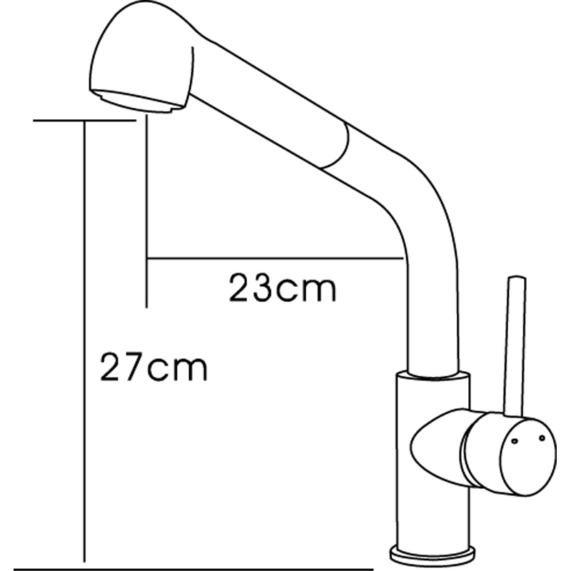 Opus One Pull-Out Sink Mixer - Image 2
