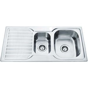 p&p eden one and a half kitchen sink pn980a rhb