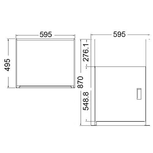p&p laundry tub & cabinet yh236b s