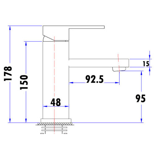 Dove Basin Mixer - Image 2