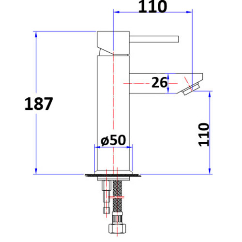 Opus One Basin Mixer - Image 2