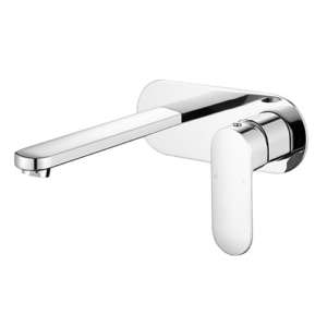 Cora Wall Basin Mixer With Spout