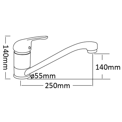 Ruby Deluxe Sink Mixer - Image 2