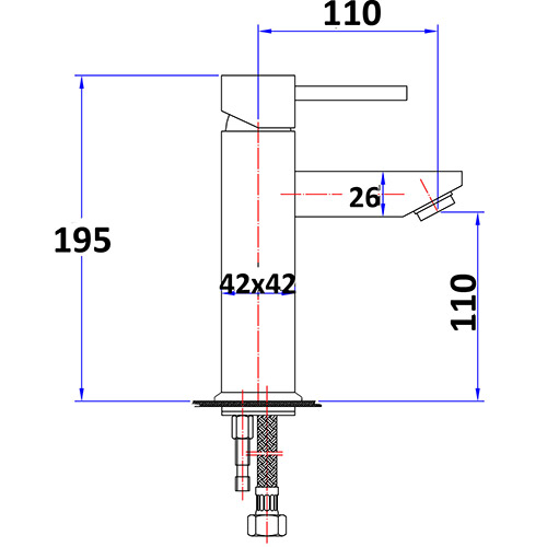 Sara Basin Mixer - Image 2
