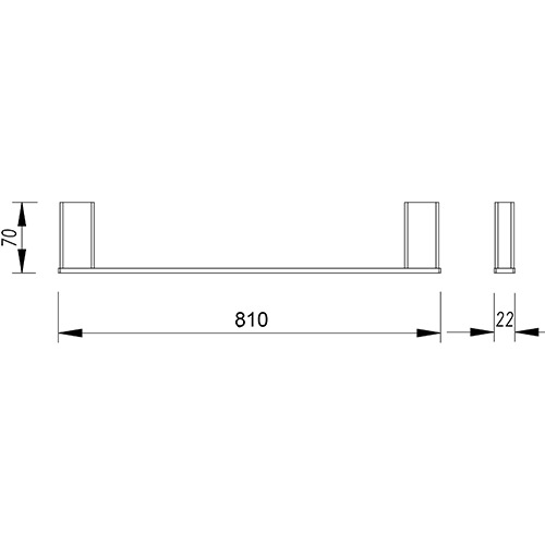 Aiko Towel Rails - Image 5