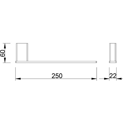 Aiko Towel Bar - Image 2