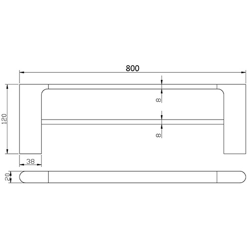Cora Towel Rail - Image 8