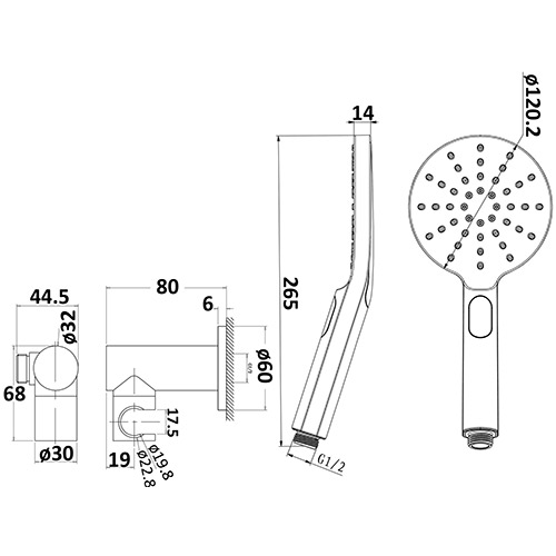 Cora Hand Shower - Image 3