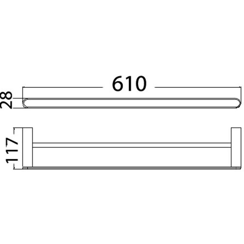 Dove Towel Rails - Image 4