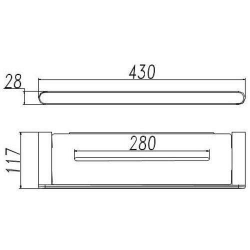 Dove Metal Shelf - Image 2
