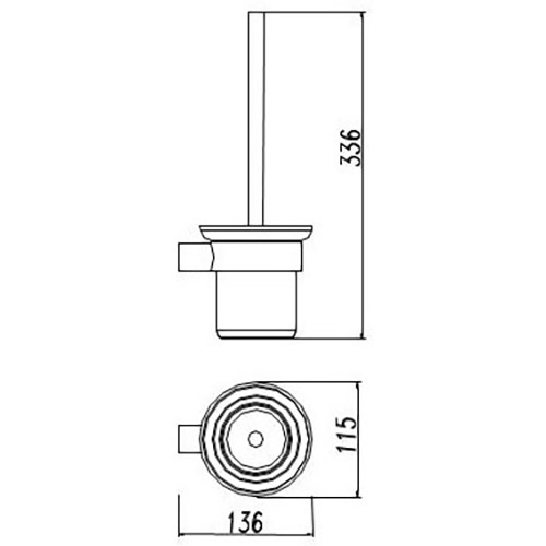 Dove Toilet Brush - Image 2