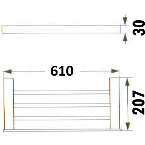 Rosa Towel Rack - Image 3