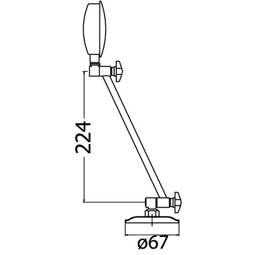 Ruby All Direction Shower Head - Image 2