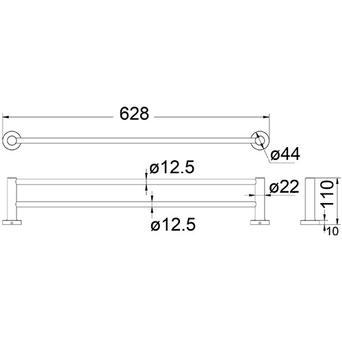 Ruby Towel Rails - Image 4