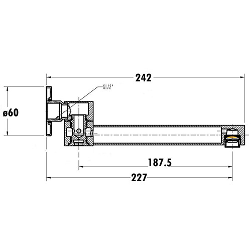 Swivel One Bath Spout - Image 2