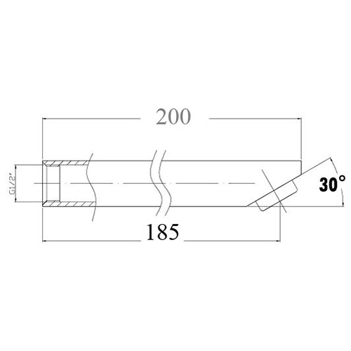 Yale Eight Bath Spout - Image 3