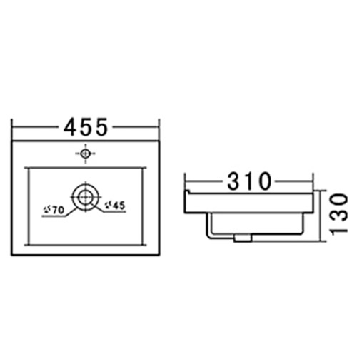 Rosa Type One Countertop Basin - Image 3