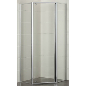 PLT Semi-Frame Diamond Shower Screen