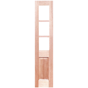 Half French 3L Solid Timber Sidelight
