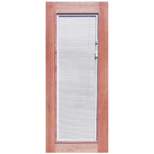 French 1L Solid Timber Door with Venetian