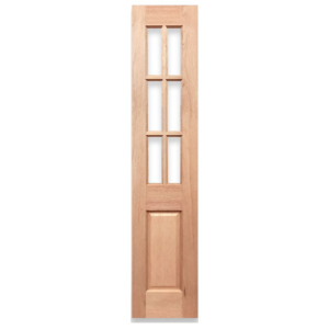 Half French 6L Solid Timber Sidelight