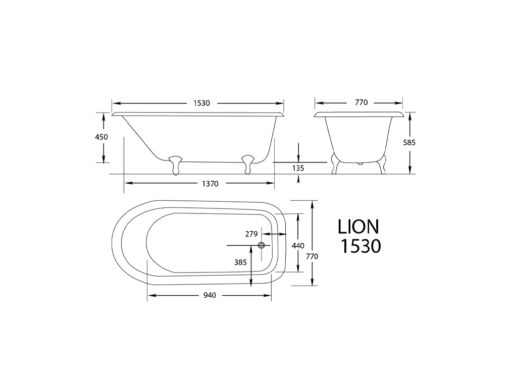 Lion Claw Foot Bath - Image 2
