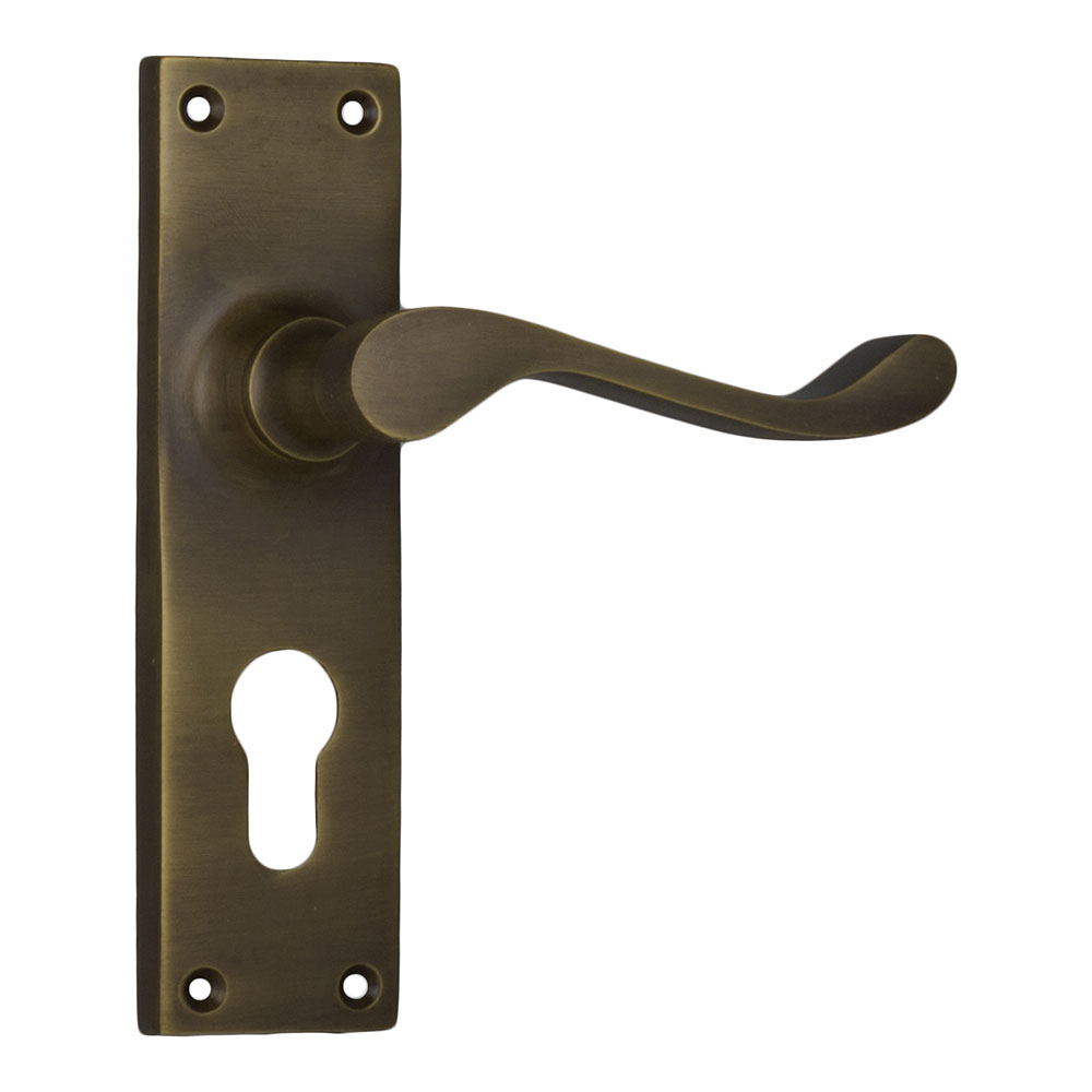 Tradco Victorian Long Backplate Lever - Image 2