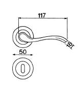 Manital Erica Round Lever - Image 6