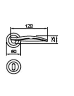 Manital Giava Round Lever - Image 8