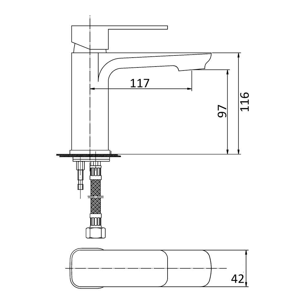 Nova Style Two Basin Mixer - Image 2