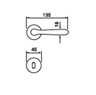 Manital Rubino Round Lever - Image 7